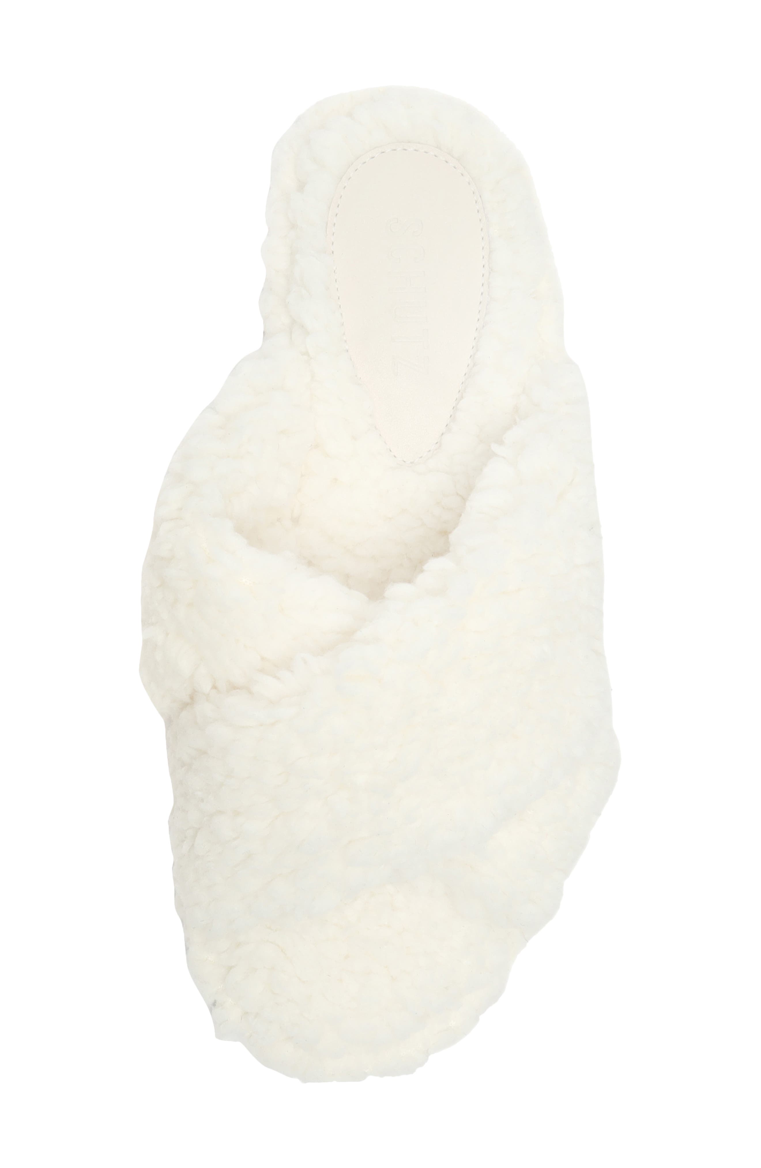 Dynora Faux Shearling Slipper, Alternate, color, AREIA FAUX LEATHER