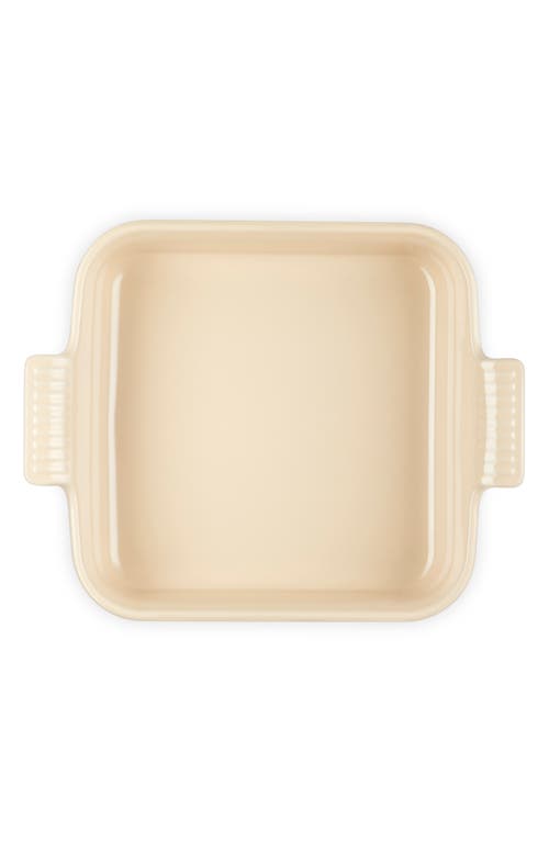 Le Creuset Heritage Square Dish/3 Qt. In Oyster