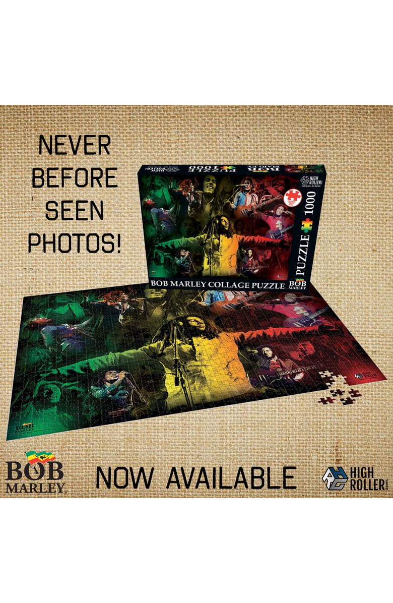 Bob Marley 1000 Piece Collage Jigsaw Puzzle, Size 19 x 26 Inches, 13+, Alternate, color, 