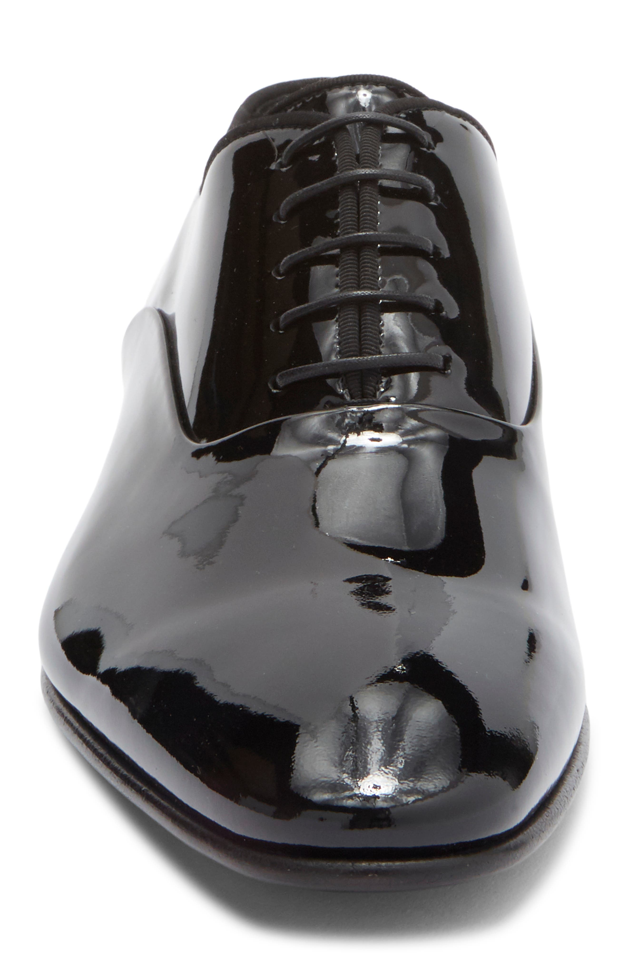 BOSS Patent Oxford, Alternate, color, Black