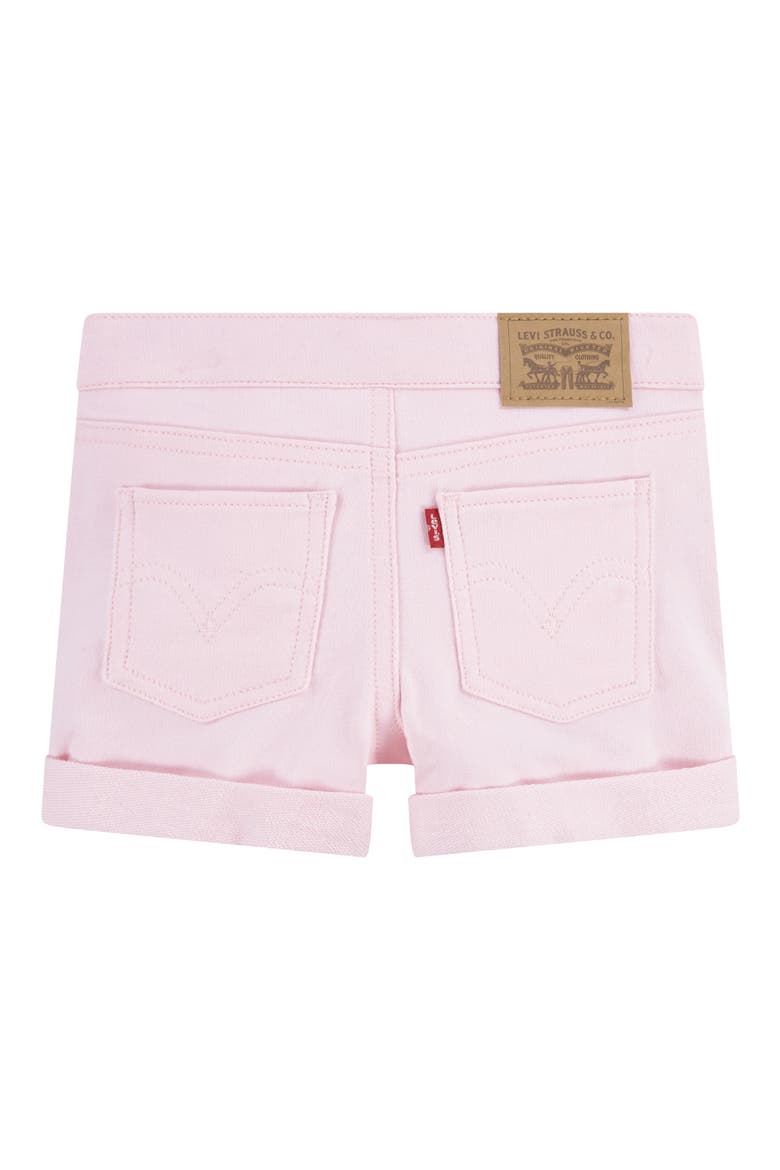 Kids' Roll Up Denim Shorts, Alternate, color, ROSE SHADOW