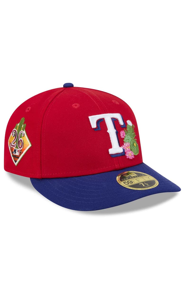 New Era Men's New Era  Red/Royal Texas Rangers 2026 Spring Training Low Profile 59FIFTY Fitted Hat, Main, color, Red