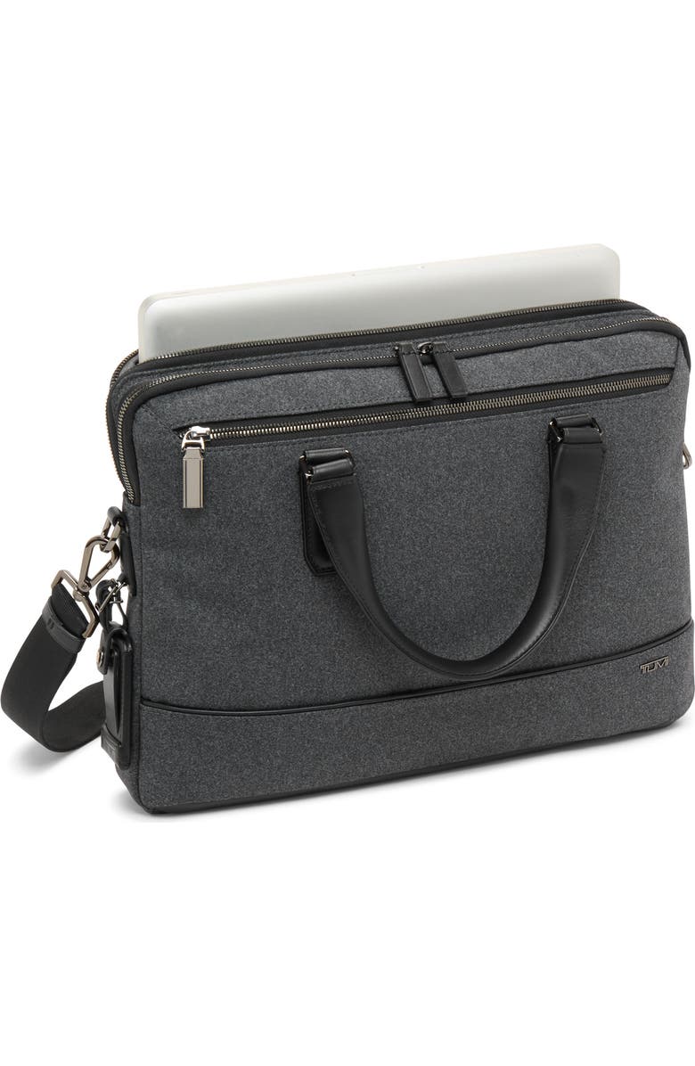 TUMI Sycamore Slim Briefcase, Alternate, color, Dark Charcoal