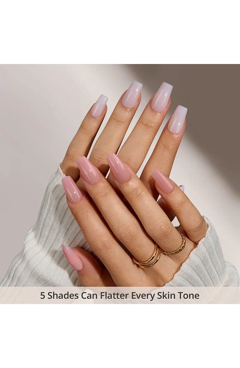 Btartboxnails Soft Gel Nail Tips XCOATTIPS<sup>®</sup> Bare Collection, Alternate, color, Short Coffin