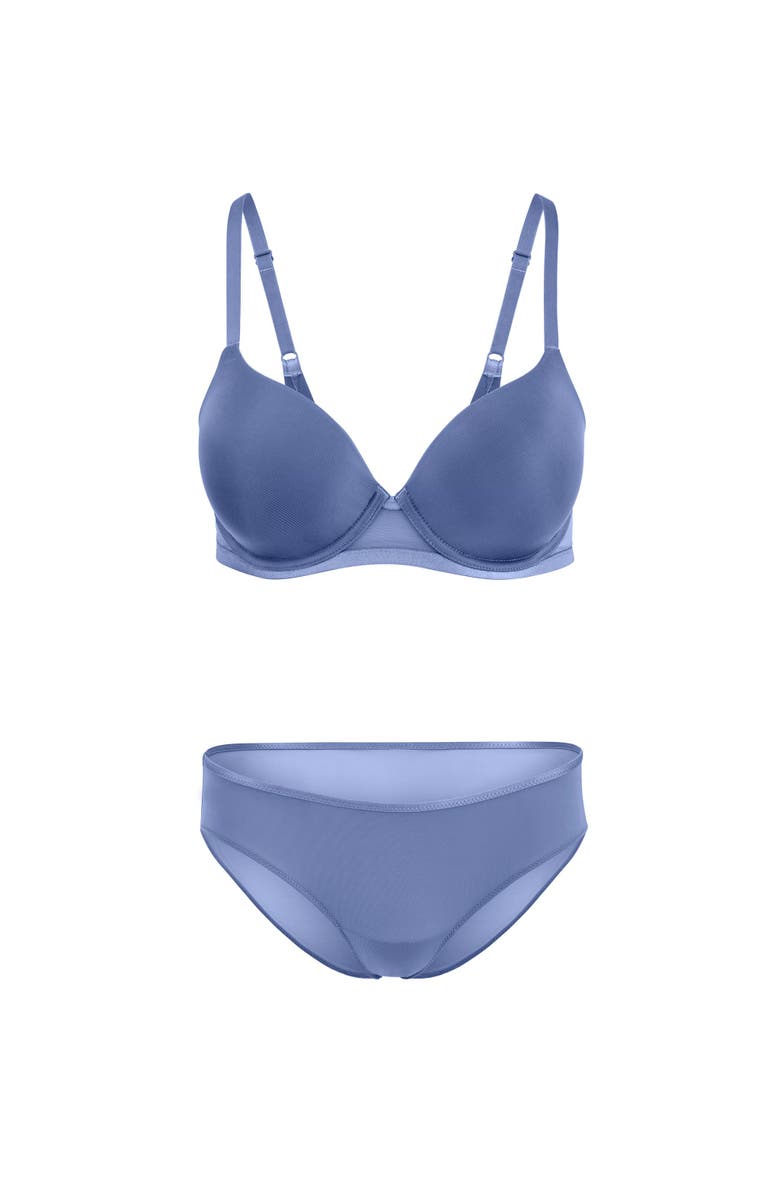 Adore Me Elora Bikini Panties, Alternate, color, Dark Blue