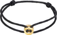 Adornia Men's Interlocking Rings Cord Bracelet