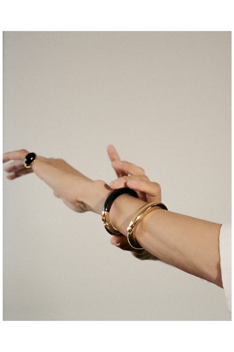 x Kate Young Bangle, Alternate, color, 18CT GOLD VERMEIL ON STERLING