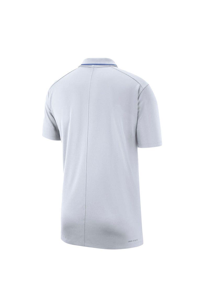 Men's Jordan Brand White Florida Gators 2023 Coaches Performance Polo, Alternate, color, White
