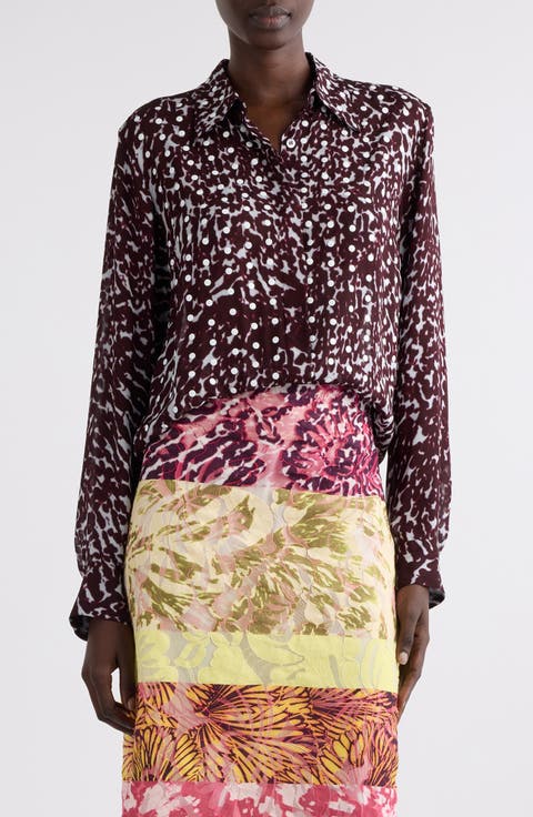 Shop Burgundy Dries Van Noten Online | Nordstrom