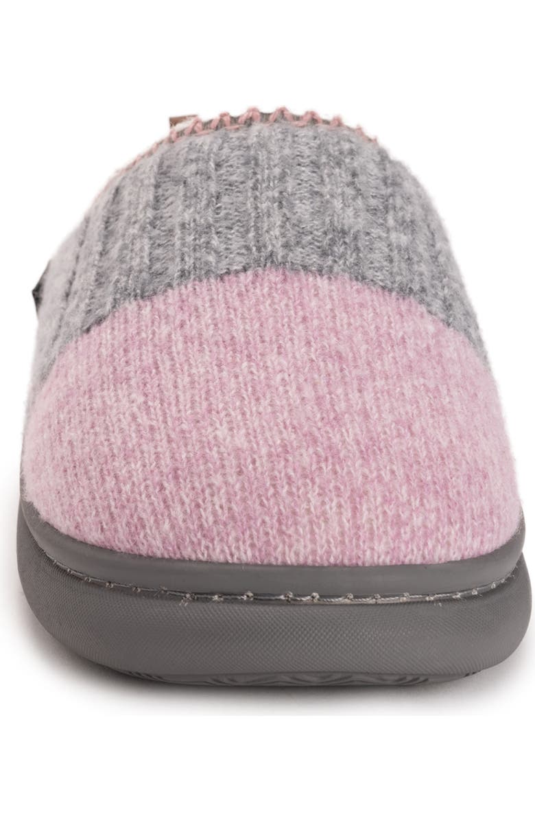 MUK LUKS Rye Faux Shearling Lined Clog, Alternate, color, Grey