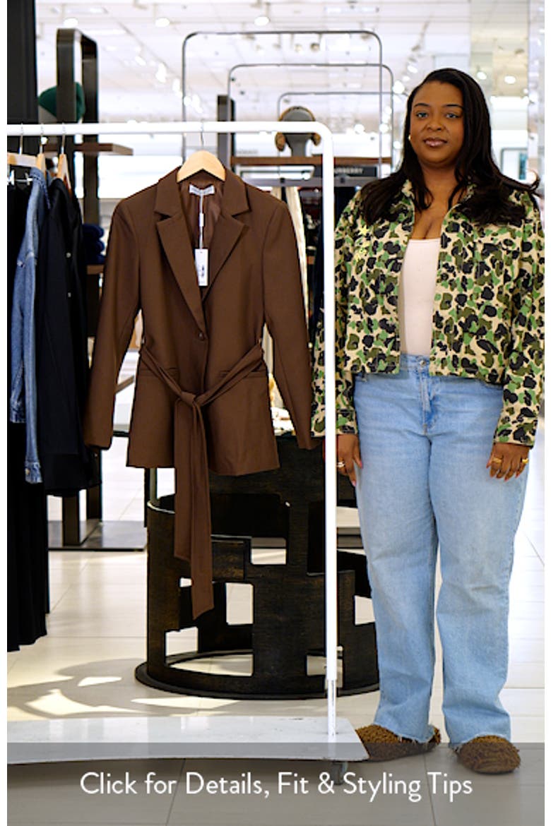 Eliana Tie Waist Blazer video