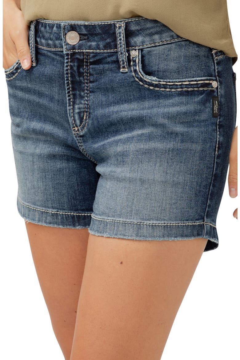 ELYSE SHORT, Alternate, color, INDIGO