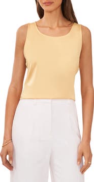 Halogen® Floral Print Sleeveless Blouse