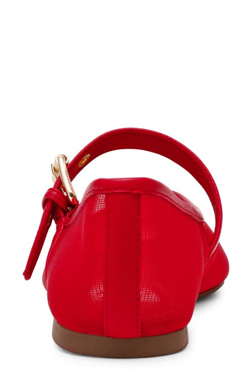 Dolce Vita Dv By  Mulaney Mary Jane Flat In Red