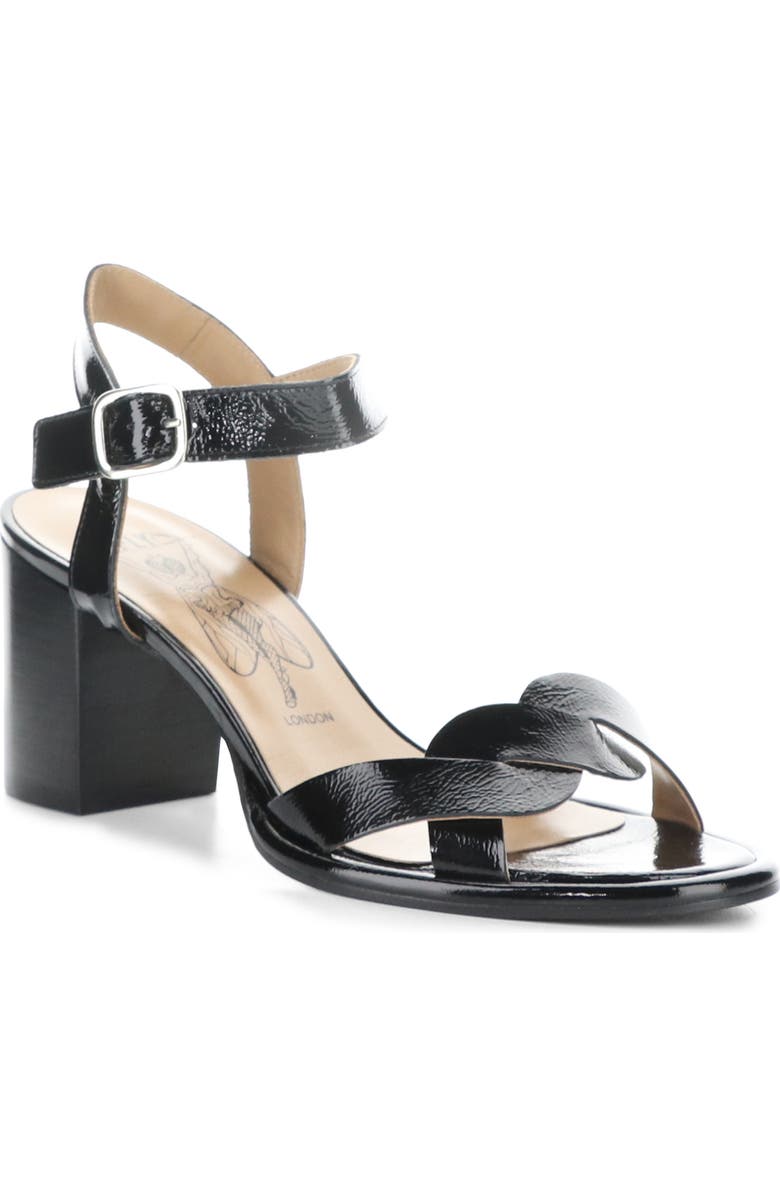 Fly London Moji Ankle Strap Sandal, Main, color, Black