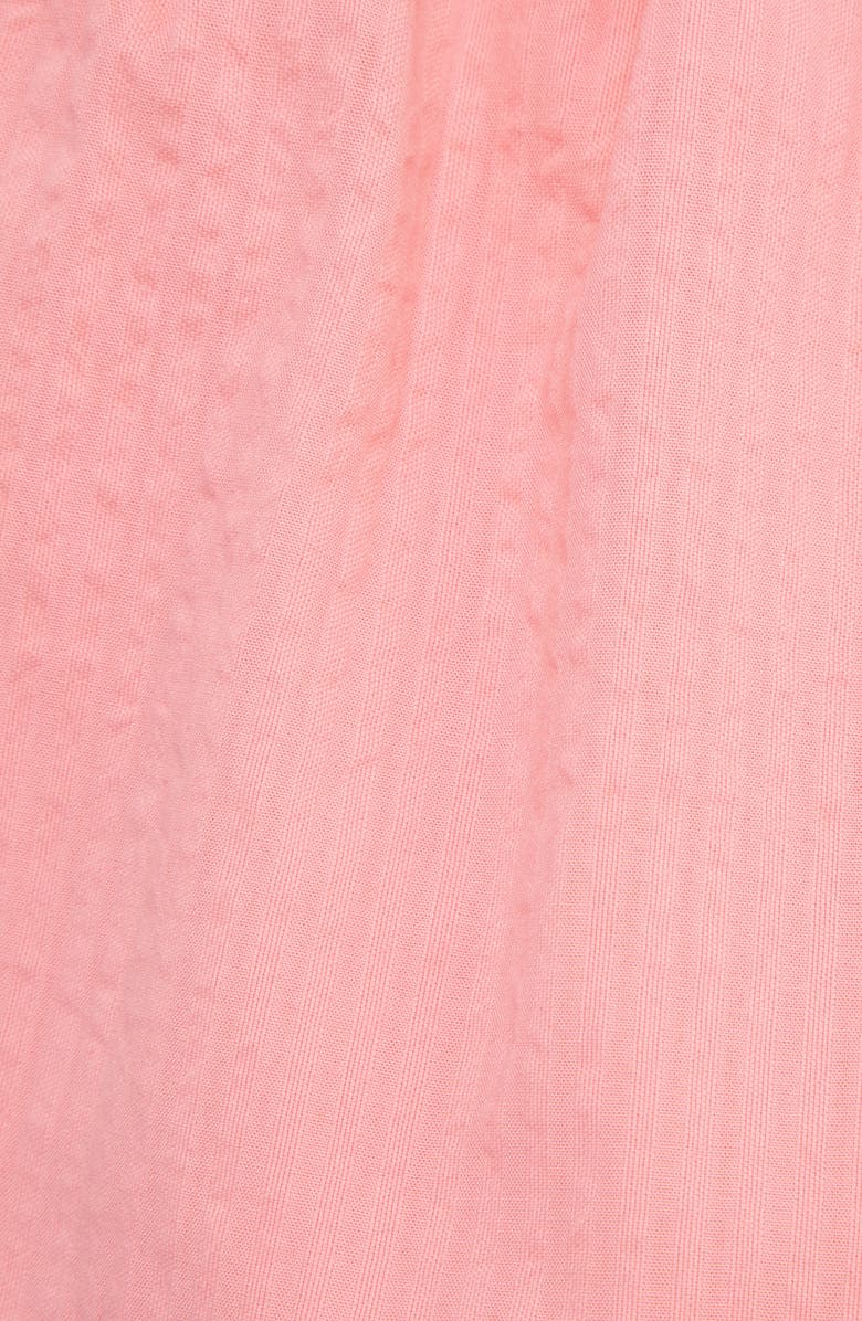 Little Me Eyelet Ruffle Top & Shorts Set, Alternate, color, White/ Pink