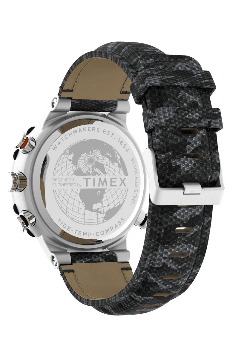 Timex<sup>®</sup> Expedition Tide Temp Compass Camo Strap Watch, 38mm, Alternate, color,