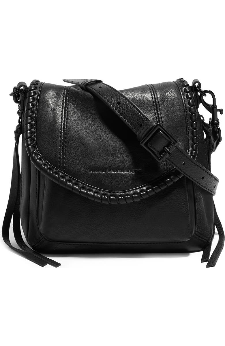 AIMEE Mini All For Love Convertible Leather Crossbody Bag, Main, color,
