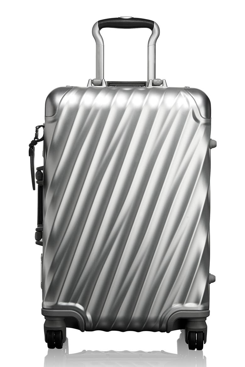 19 Degree Aluminum Carry-On, Main, color, SILVER