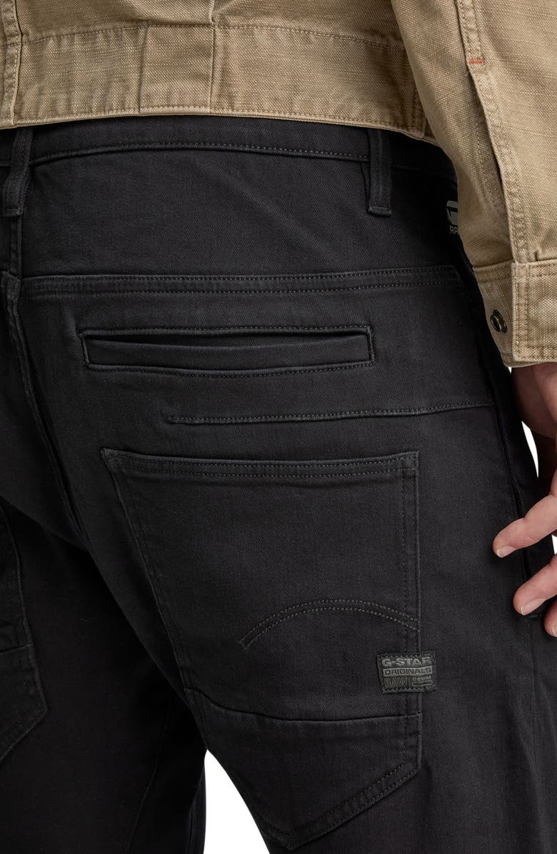 G-STAR D-Staq Slim Fit Jeans, Alternate, color, Pitch Black