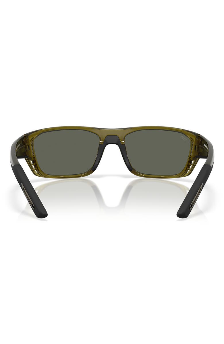 Costa Del Mar Whitetip Pro 57mm Polarized Rectangular Sunglasses, Alternate, color,