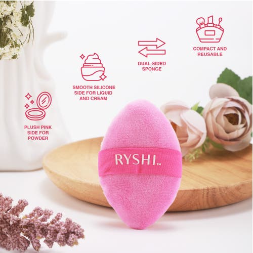 Pursonic Flawless Finish & Fresh Skin Bundle Reversible Sponge + Reusable Makeup Remover Cloths In Pink