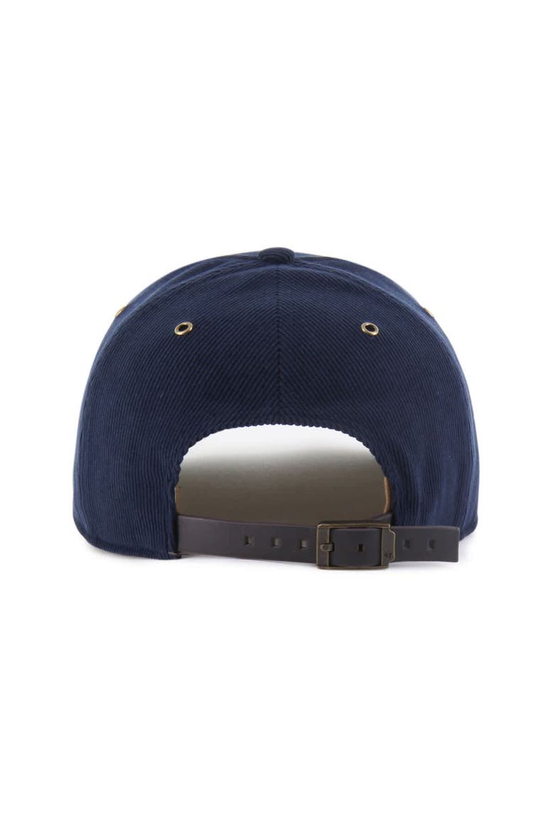 Men's '47  Navy Houston Texans Golden Age Corduroy Hitch Adjustable Hat, Alternate, color, Navy