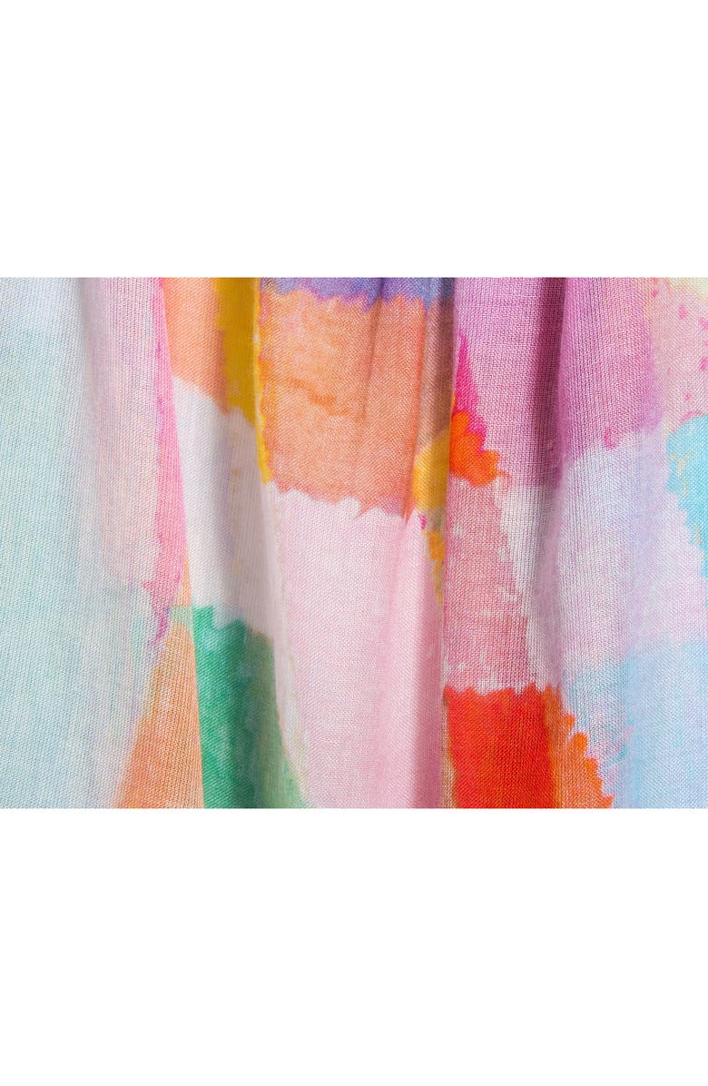 SAACHI Rainbow Pastel Scarf, Alternate, color, 