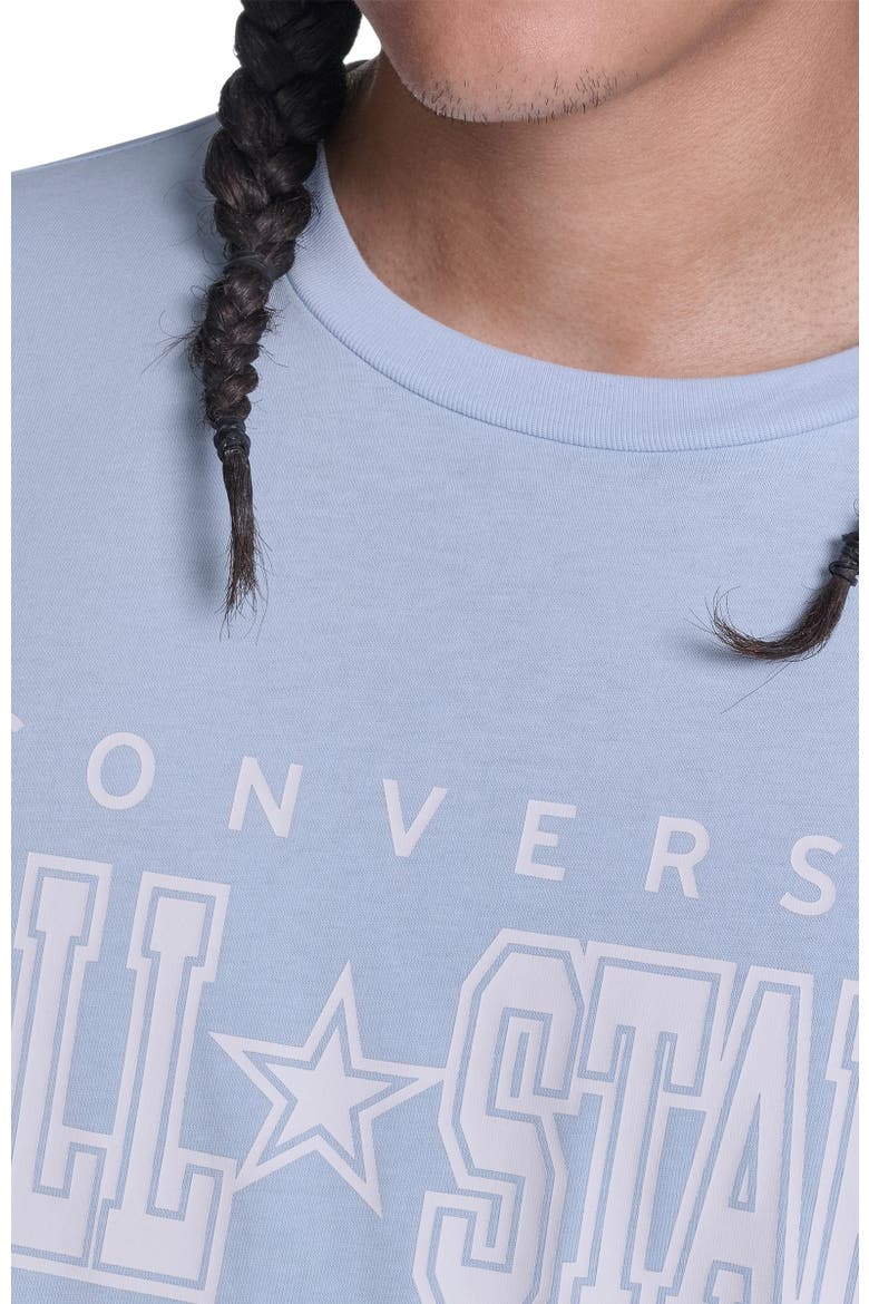 All Star T-Shirt, Alternate, color, CLEAR SKIES
