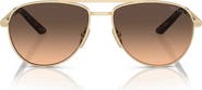 Prada 60mm Pilot Sunglasses