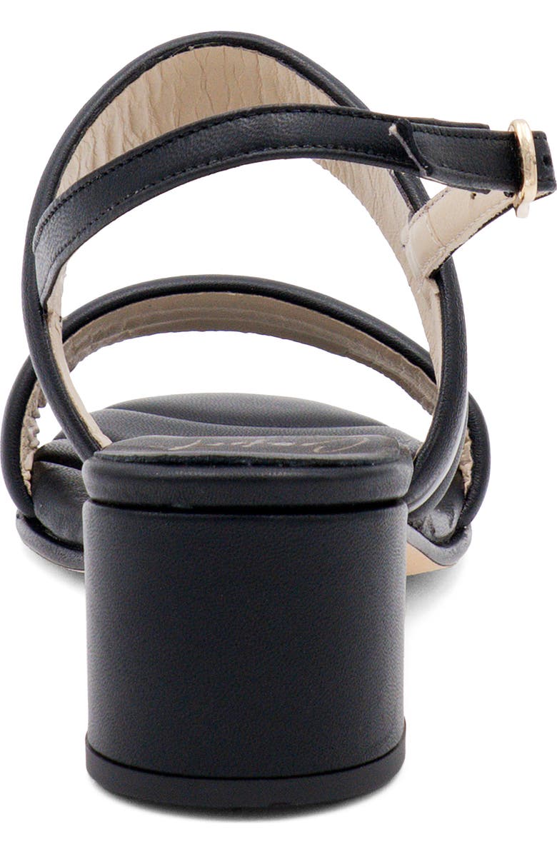 Amalfi by Rangoni Macedonia Sandal, Alternate, color, Black/ Black/ Black