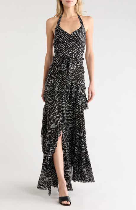 DVF Patricia Halter Maxi Dress