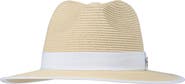 Bruno Magli Ribbon Trim Fedora