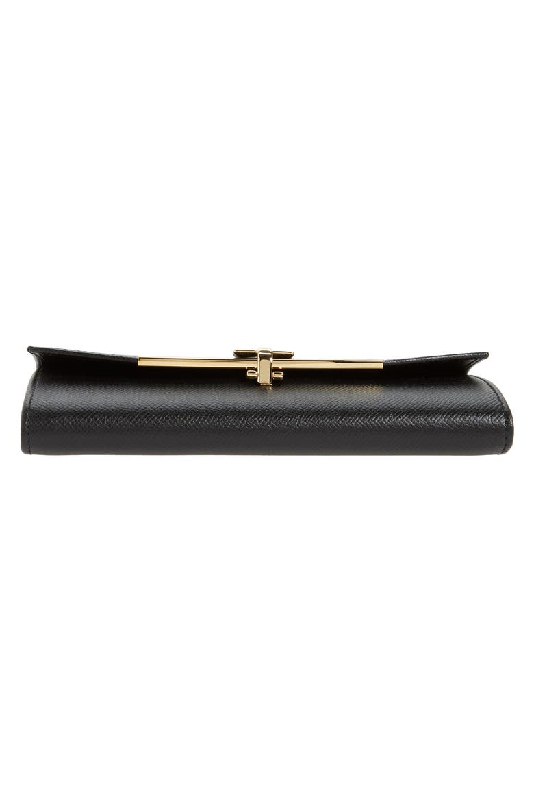 Icona Clip Continental Wallet, Alternate, color, NERO