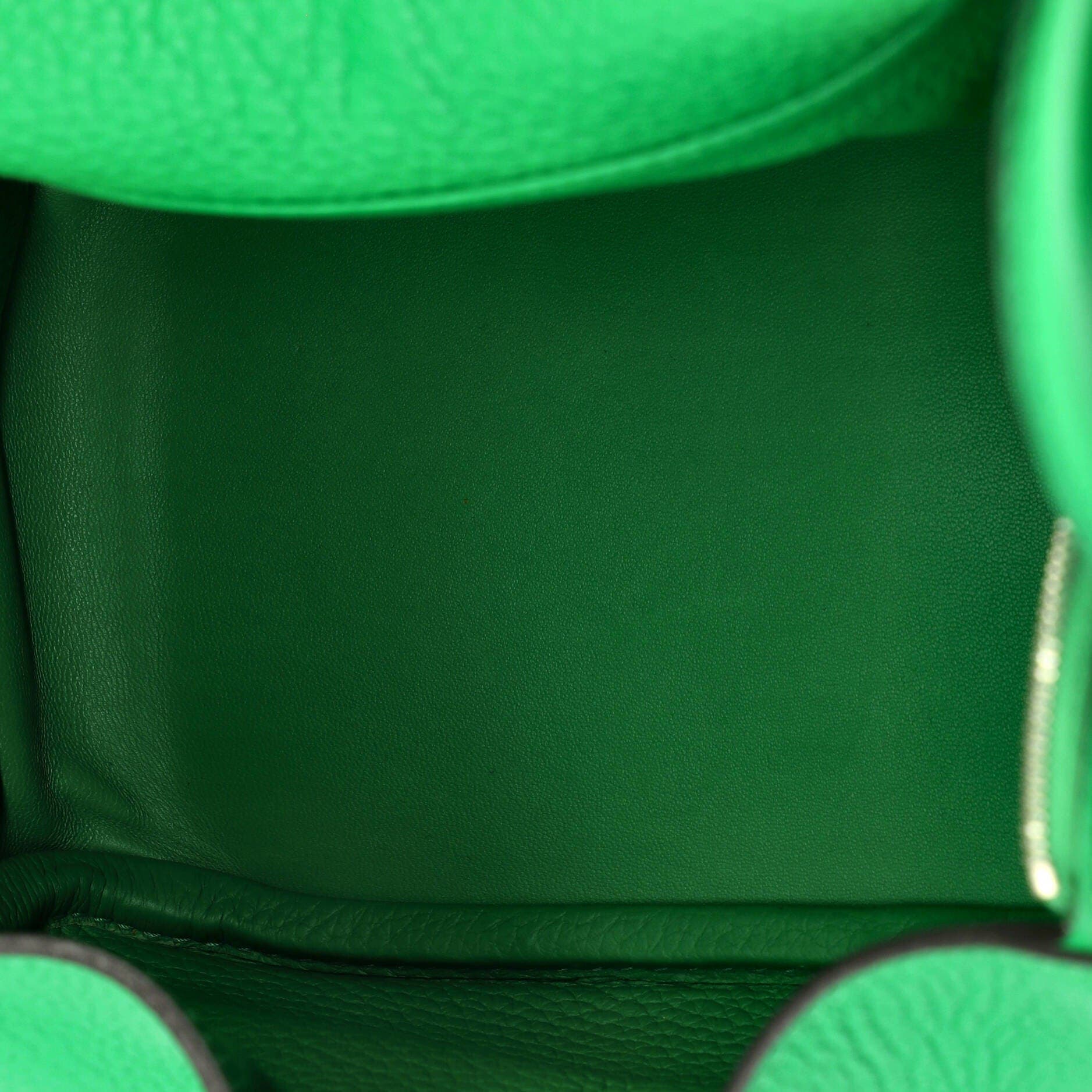 Pre-Owned Hermes Lindy Bag Clemence 26, Alternate, color, Green