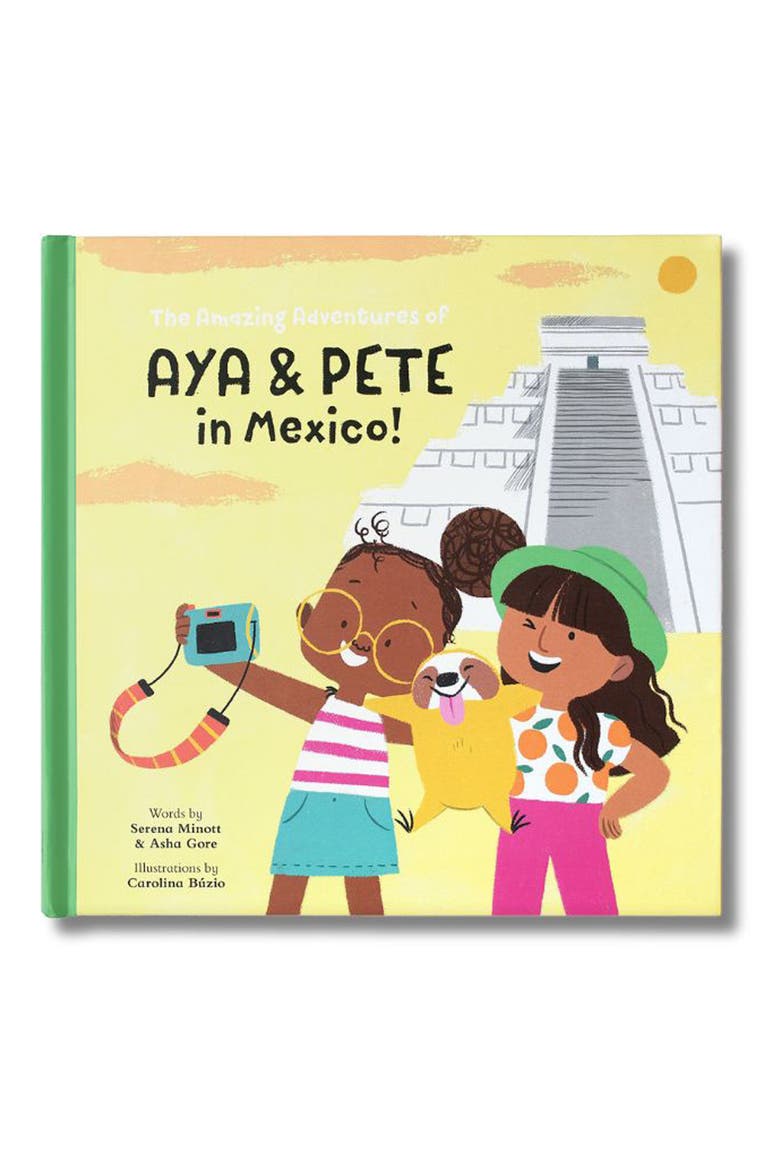 'The Amazing Adventures of Aya & Pete in Mexico!' Book & Plush Pete Set, Alternate, color, NONE