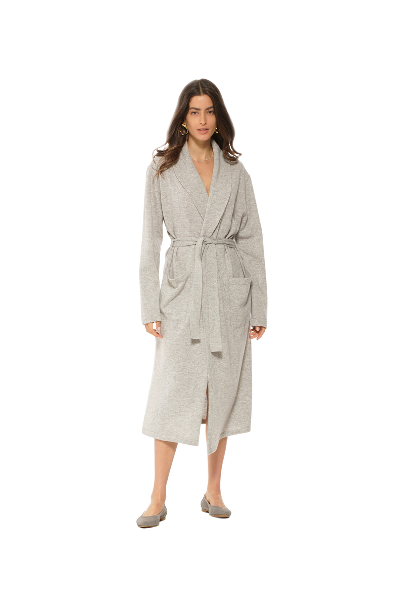 Monticelli Cashmere Pure Cashmere Knit Robe, Main, color, 