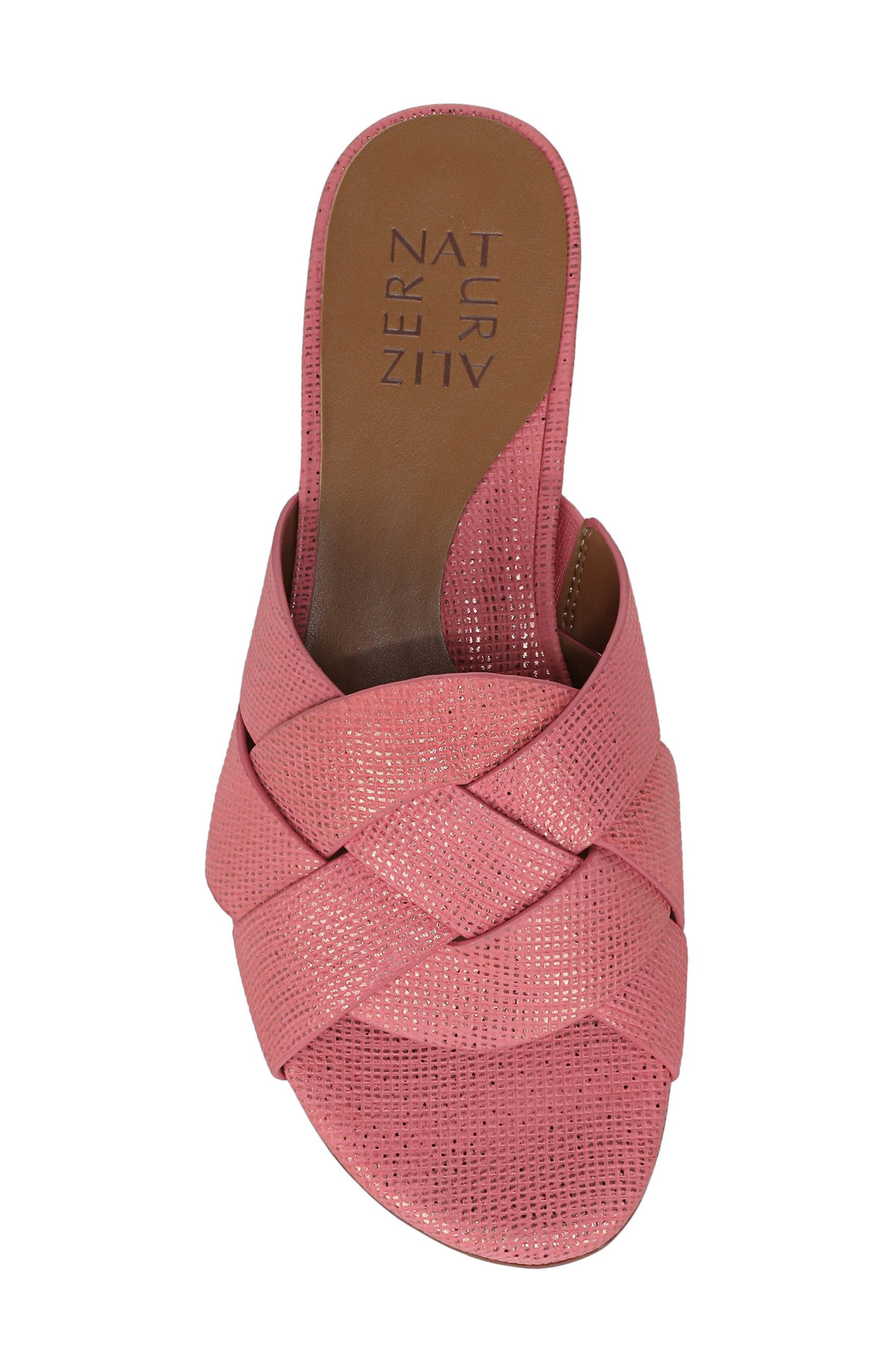 Naturalizer Morena Slide Sandal, Alternate, color, Sunset Coral Pink