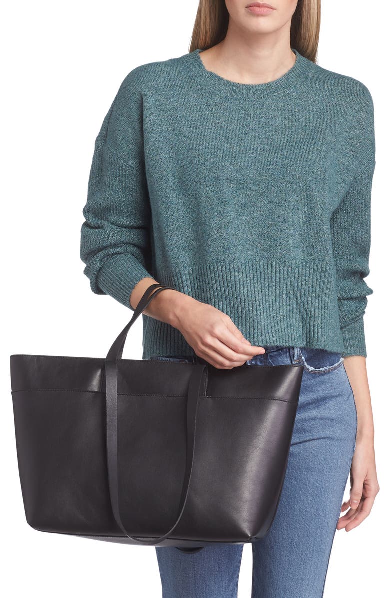 Madewell The Zip Top Essential Tote, Alternate, color,