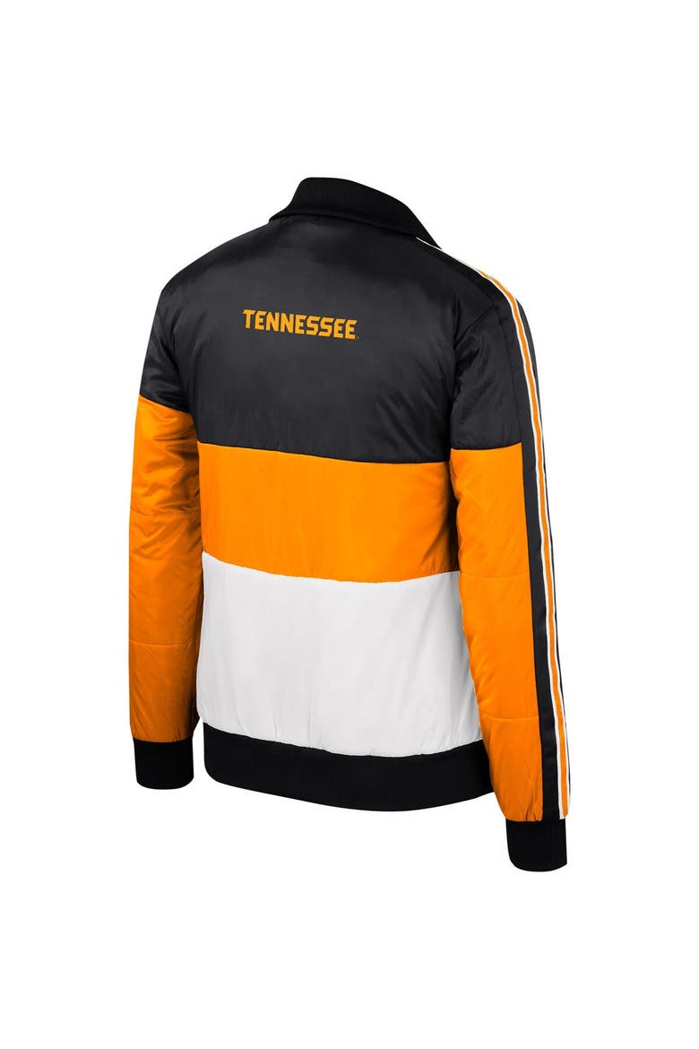 Women's The Wild Collective  Tennessee Orange Tennessee Volunteers Color-Block Puffer Full-Zip Jacket, Alternate, color, Tennessee Orange