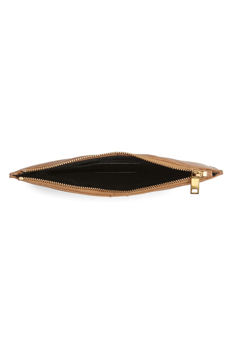 Monogram Matelassé Calfskin Bill Pouch, Alternate, color, DUNE