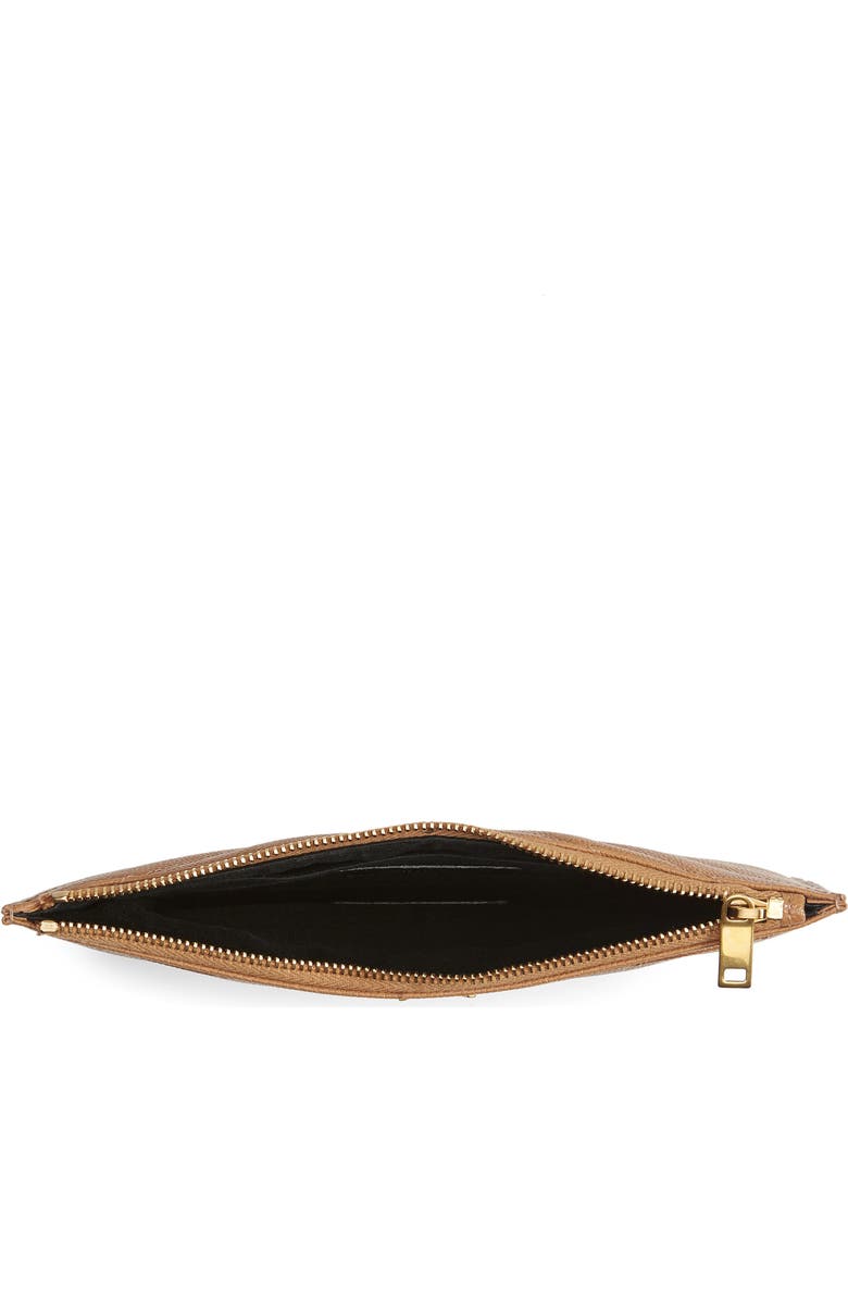 Saint Laurent Monogram Matelassé Calfskin Bill Pouch, Alternate, color,