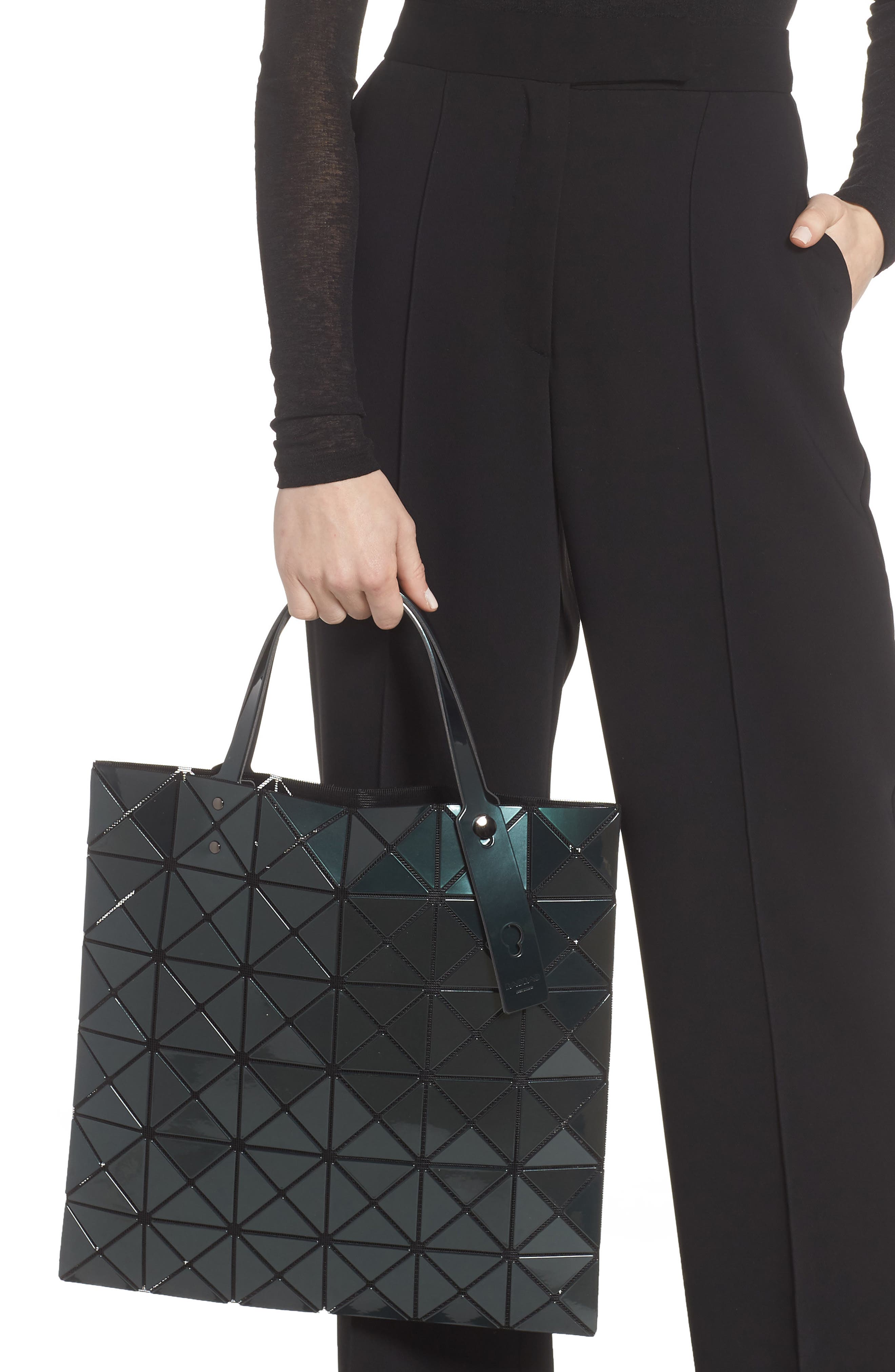Bao Bao Issey Miyake Lucent Metallic Tote, Alternate, color, 