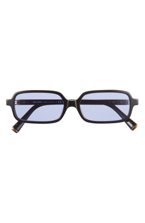 52mm Rectangular Sunglasses