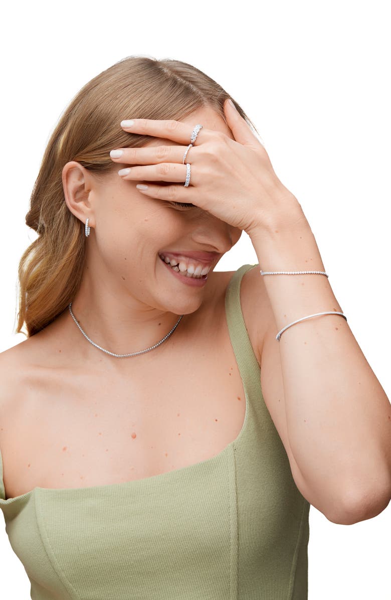 Bony Levy Floral Diamond Ring, Alternate, color, 18K White Gold