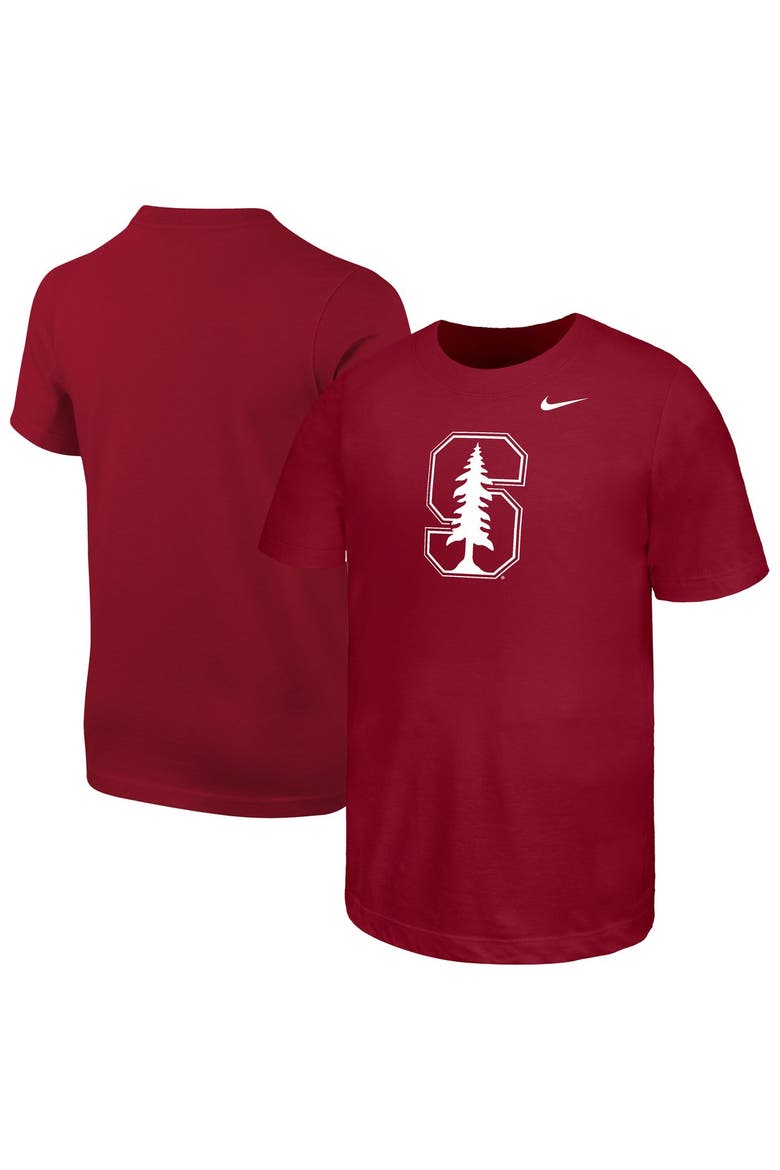 Youth Nike Cardinal Stanford Cardinal Logo T-Shirt, Main, color, Cardinal