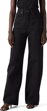 Levi's Cinch High Waist Baggy Wide Leg Jeans