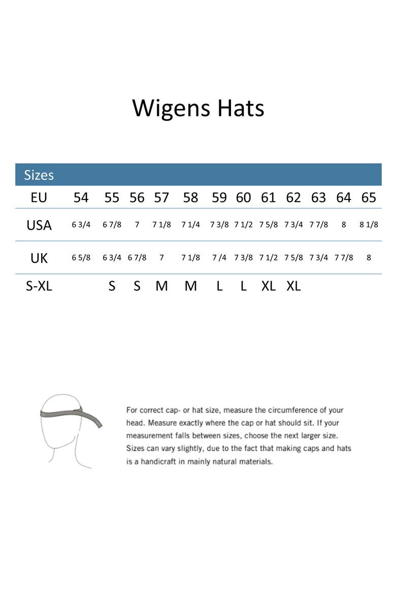 Wigens Men's Wool Fedora with Grosgrain Hatband, Alternate, color, Navy