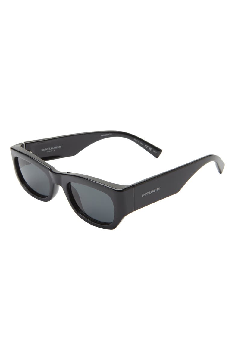 Saint Laurent Rectangular Sunglasses, Alternate, color,