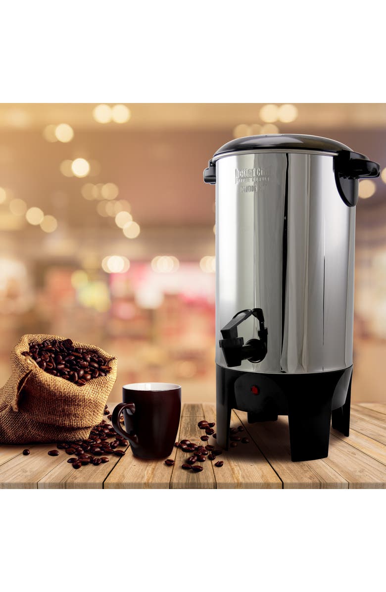 Better Chef 10-50 Cup Coffeemaker, Alternate, color, Silver